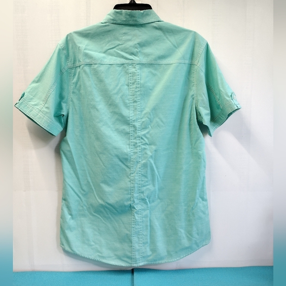 i Jeans by Buffalo Macarthy Men’s Shirt Button Up Short Sleeve Size M - Picture 3 of 6